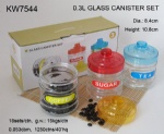 GLASS CANISTER