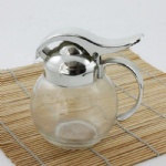 GLASS SPICE JAR