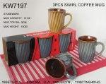 3pcs coffee mug