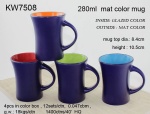 280CC MATT COLOR COFFEE MUG