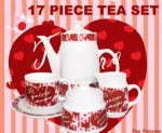 17PCS TEA SET