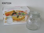 GLASS JAR