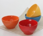 COLOR GLAZED BOWL