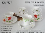 200CC CUP & SAUCER